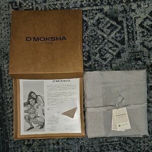 Gray Kitchen Linen Table Cloth